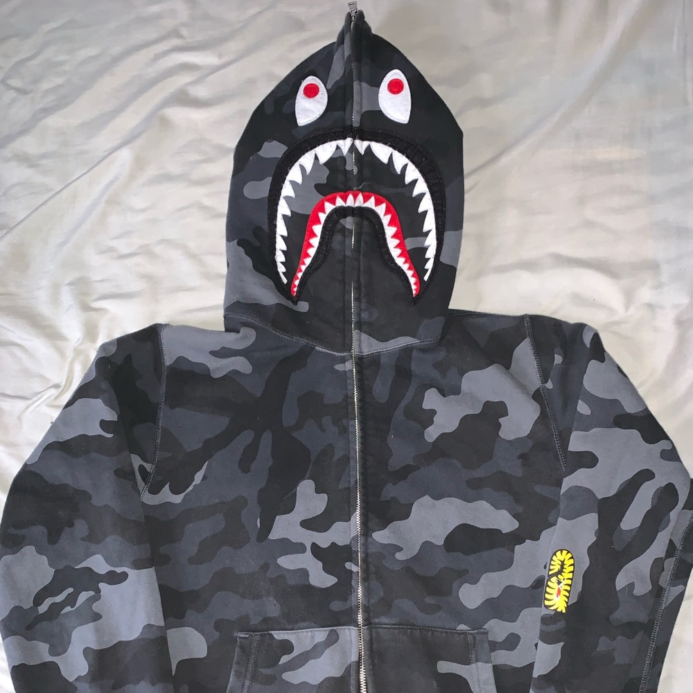 (Negociable) Bape Shark PONR Full Zip Hoodie